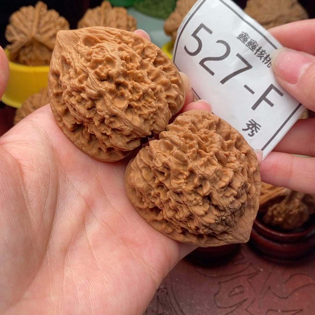 文玩核桃把件官帽48