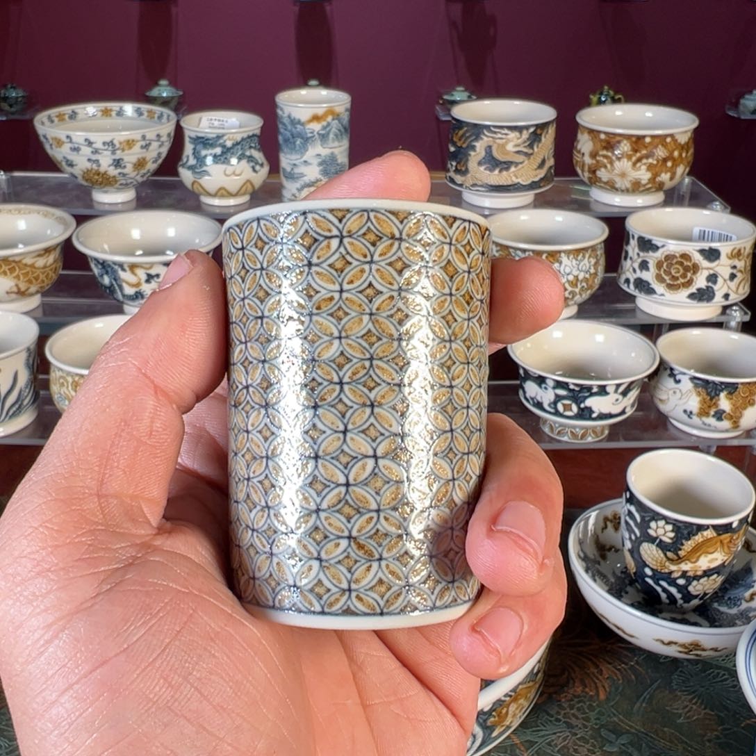 杯景德镇陶瓷杯子