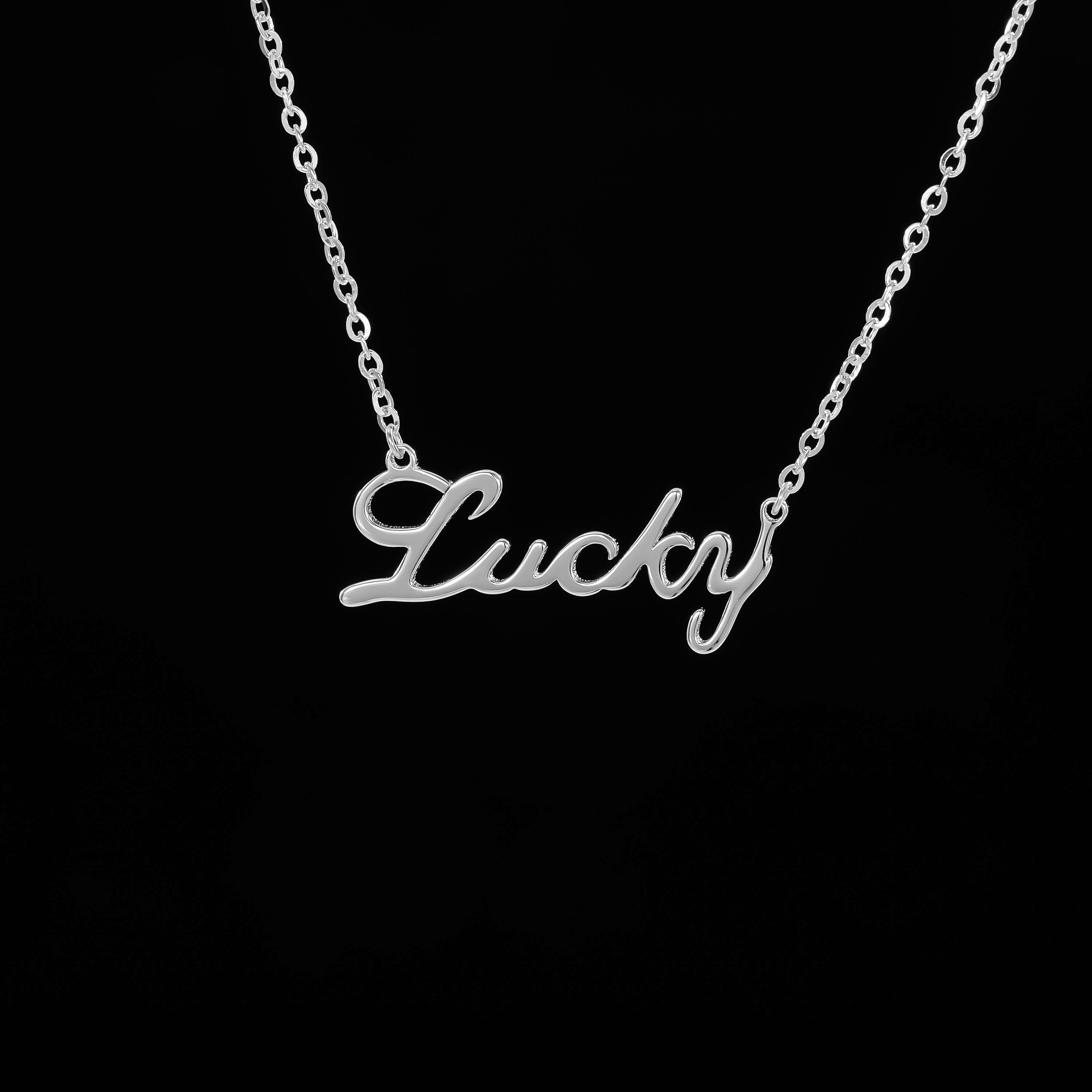 坠链均925银 一一木木（SA1206）纯银项链45厘米