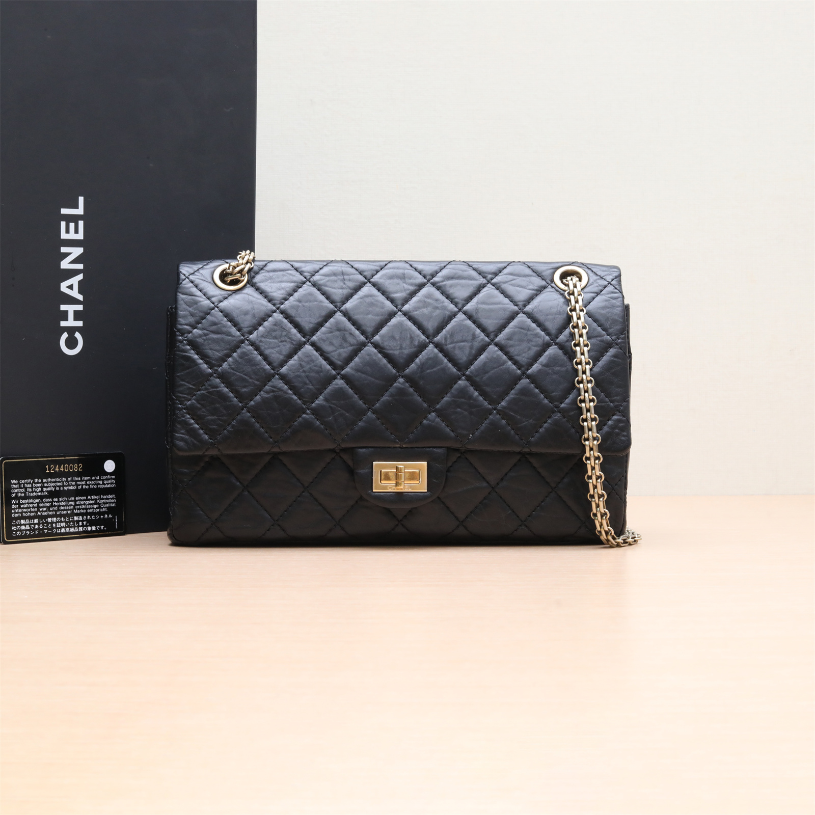 95新 Chanel/香奈儿 单肩包 大号 28cm 12开P214137306