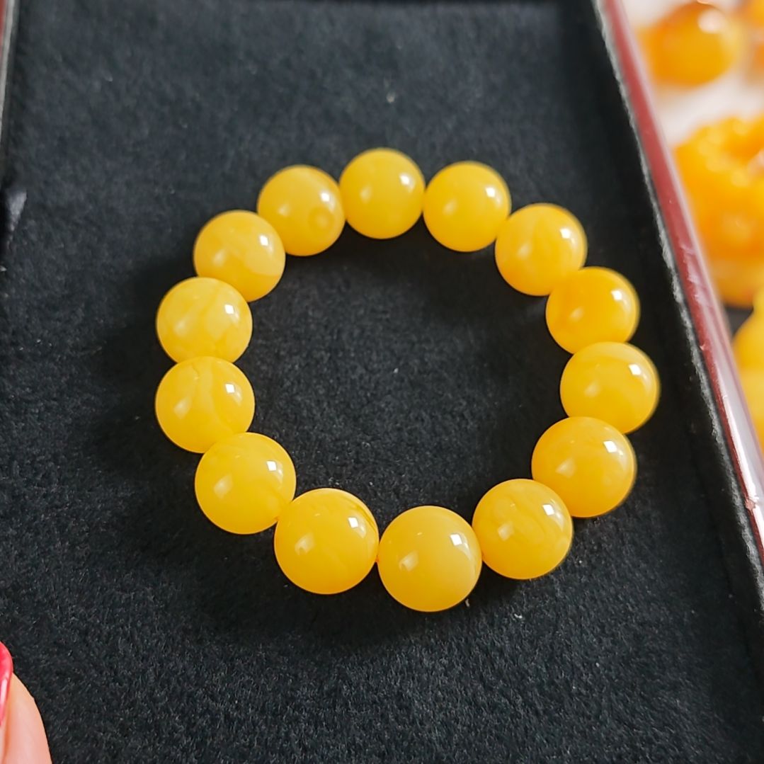 手串蜜蜡未镶嵌手串15。