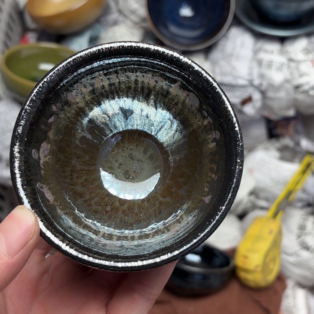 茶盏微瑕建盏主人杯一只