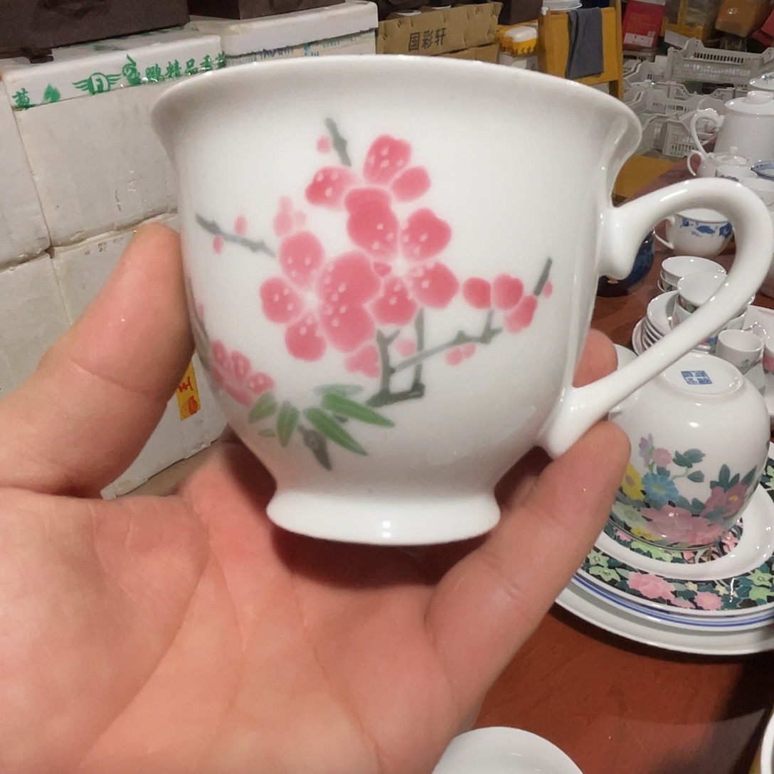 醴陵老厂瓷微瑕慎拍