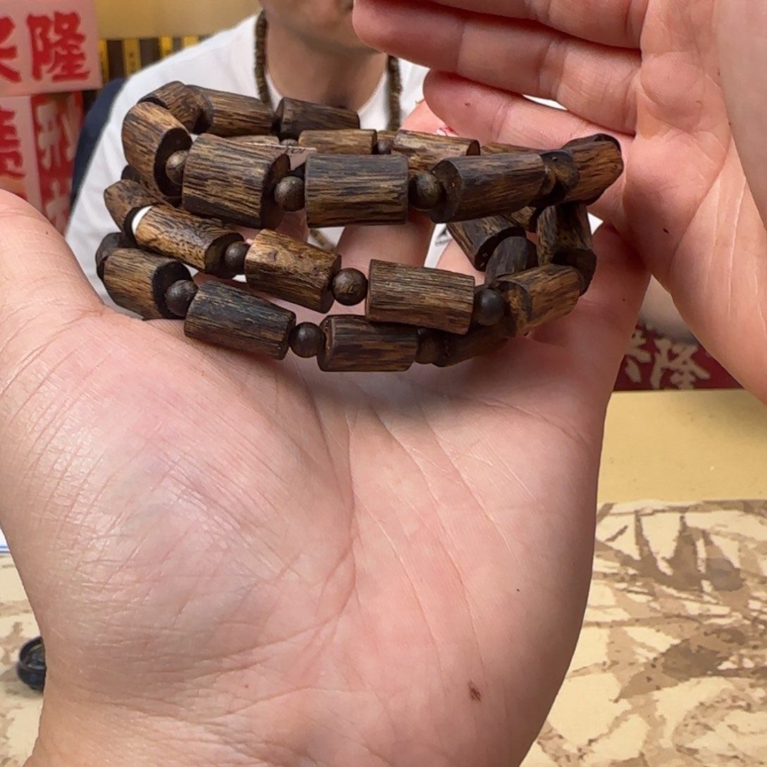 沉香手串绿棋千里香多样性发货1条7克