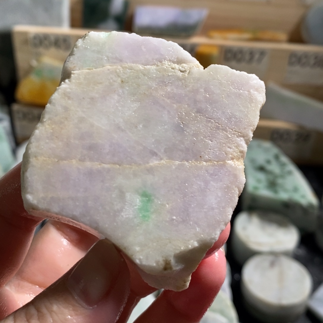 颈饰未镶嵌翡翠天然翡翠