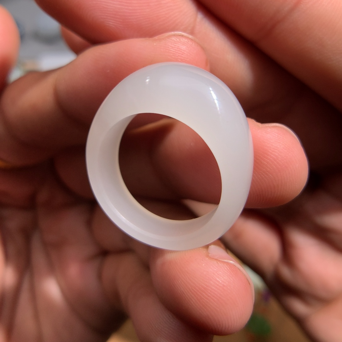 和田玉戒指未镶嵌沈****行