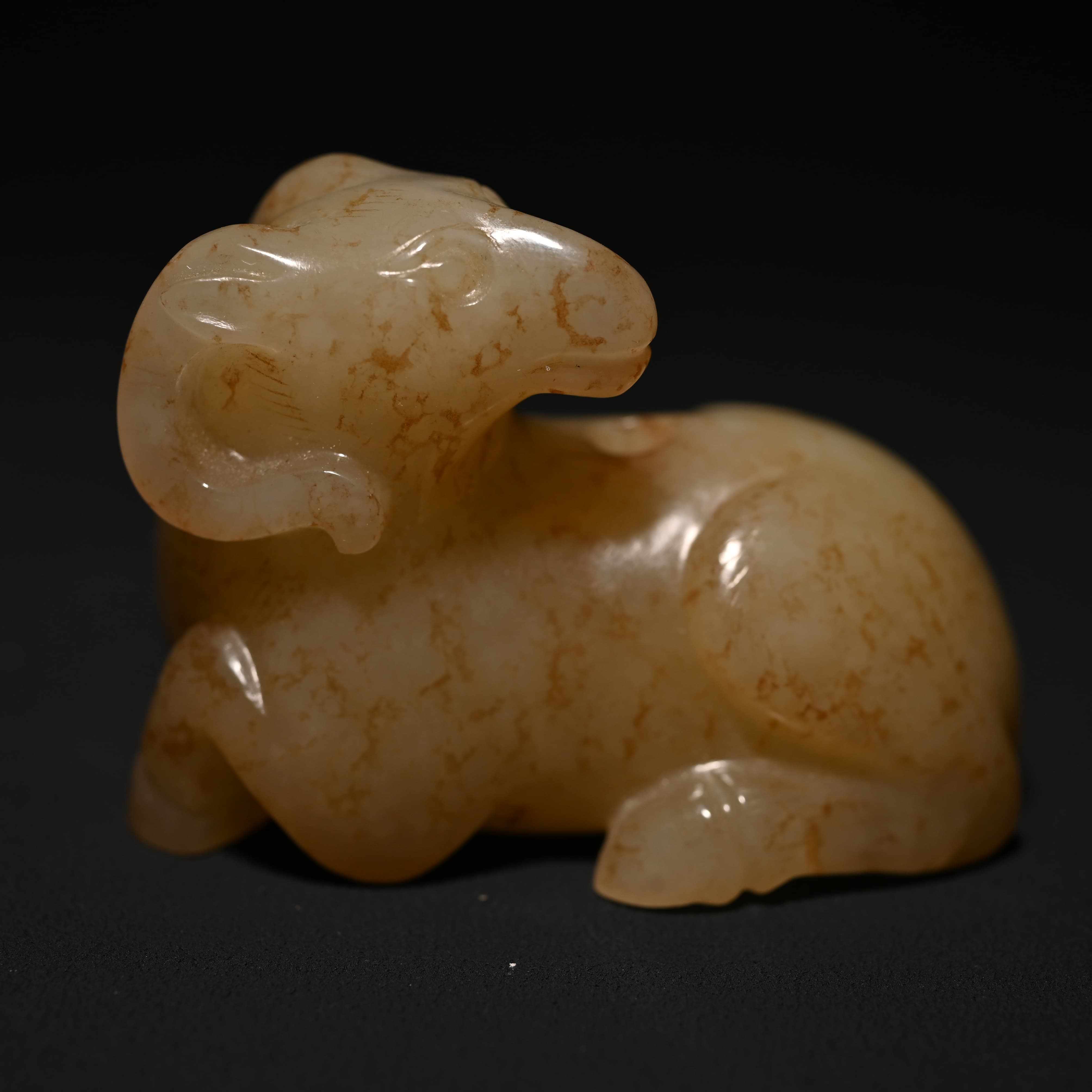 明代回首玉羊/ZYQ103AA6/集萃斋