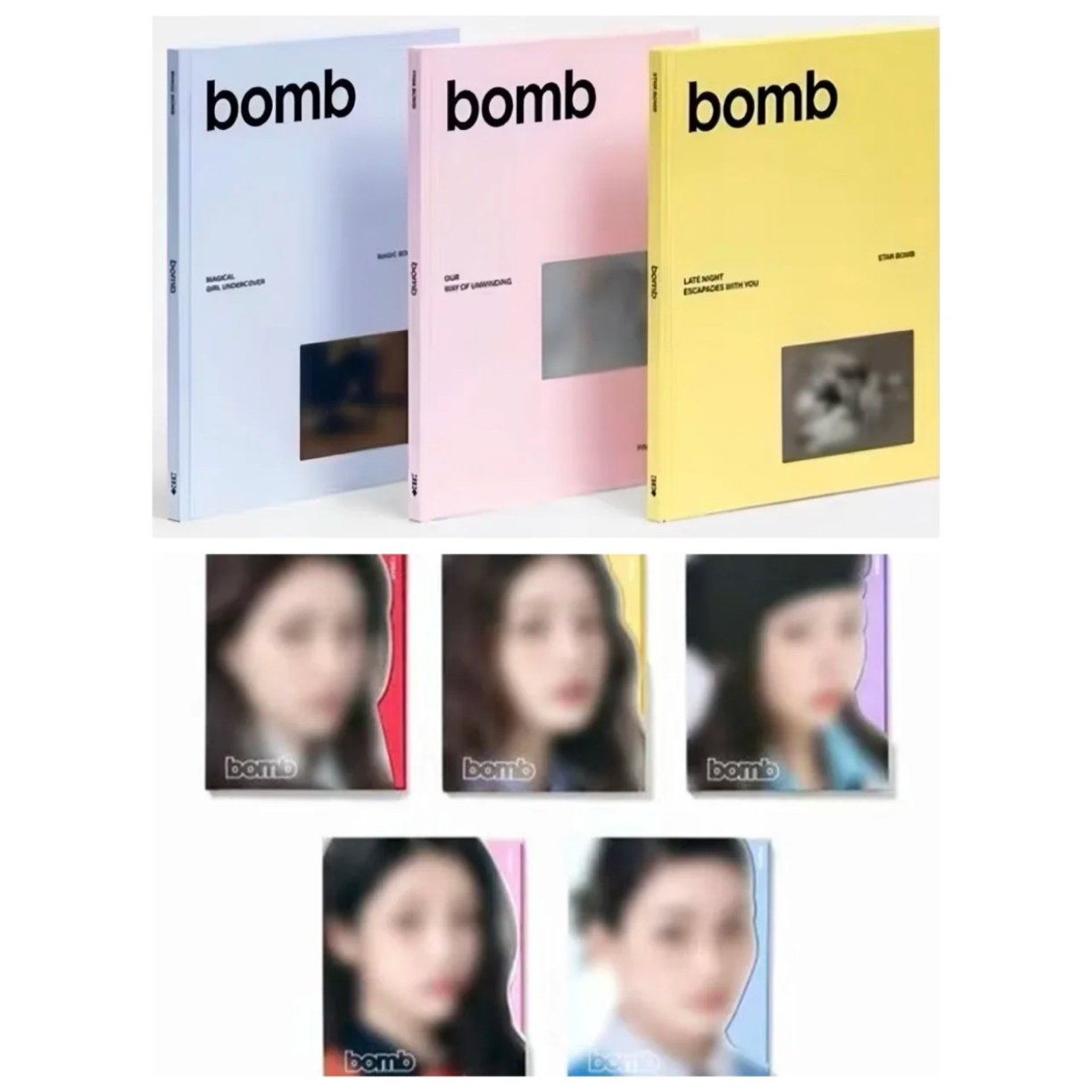 ILLIT 礼迷你3专辑特典bomb单封小卡