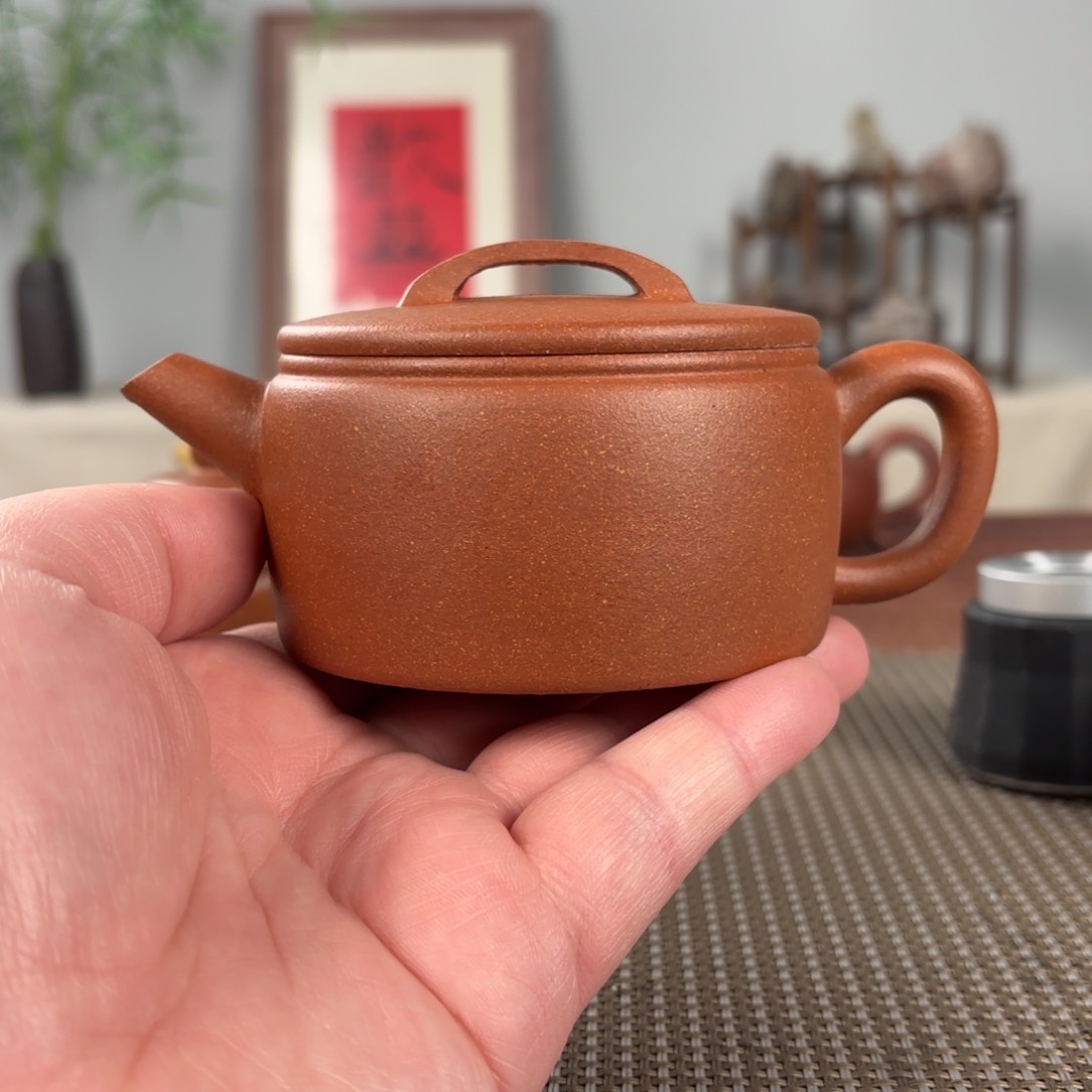 紫砂茶壶黄龙山原矿紫砂壶