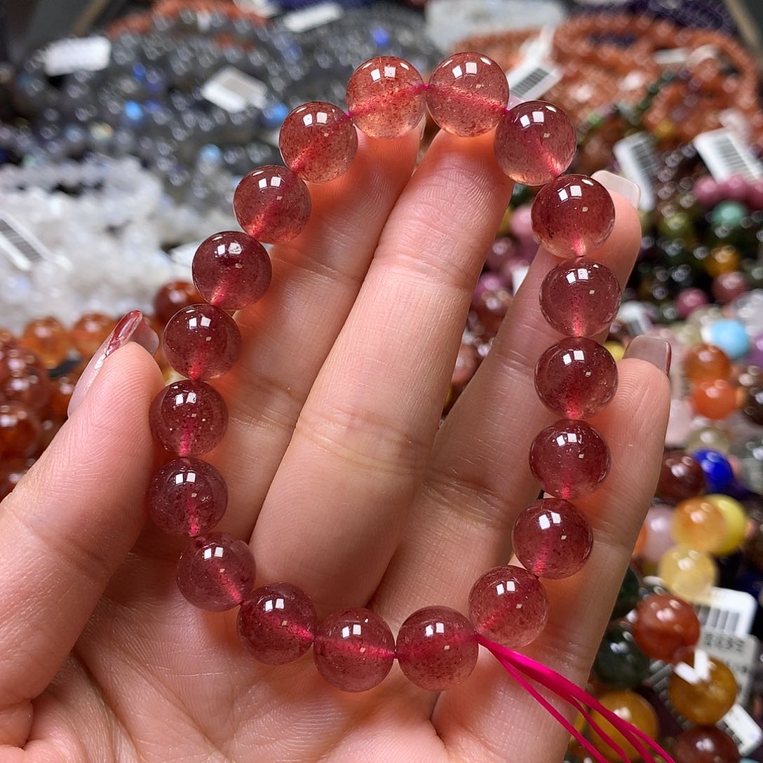 水晶手链未镶嵌，