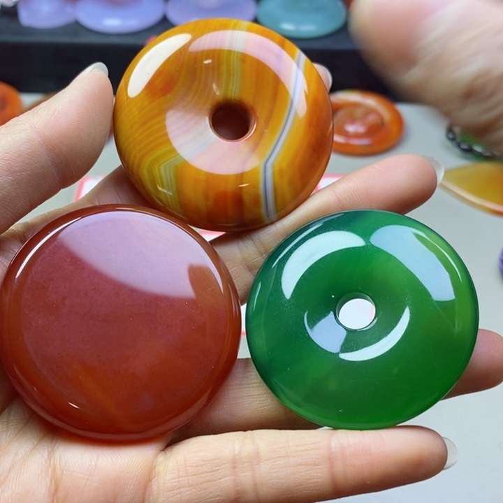 玛瑙/玉髓吊坠(不含链)未镶嵌地****的