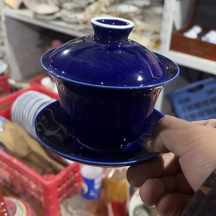 摆件斗*景德镇陶瓷艺术品