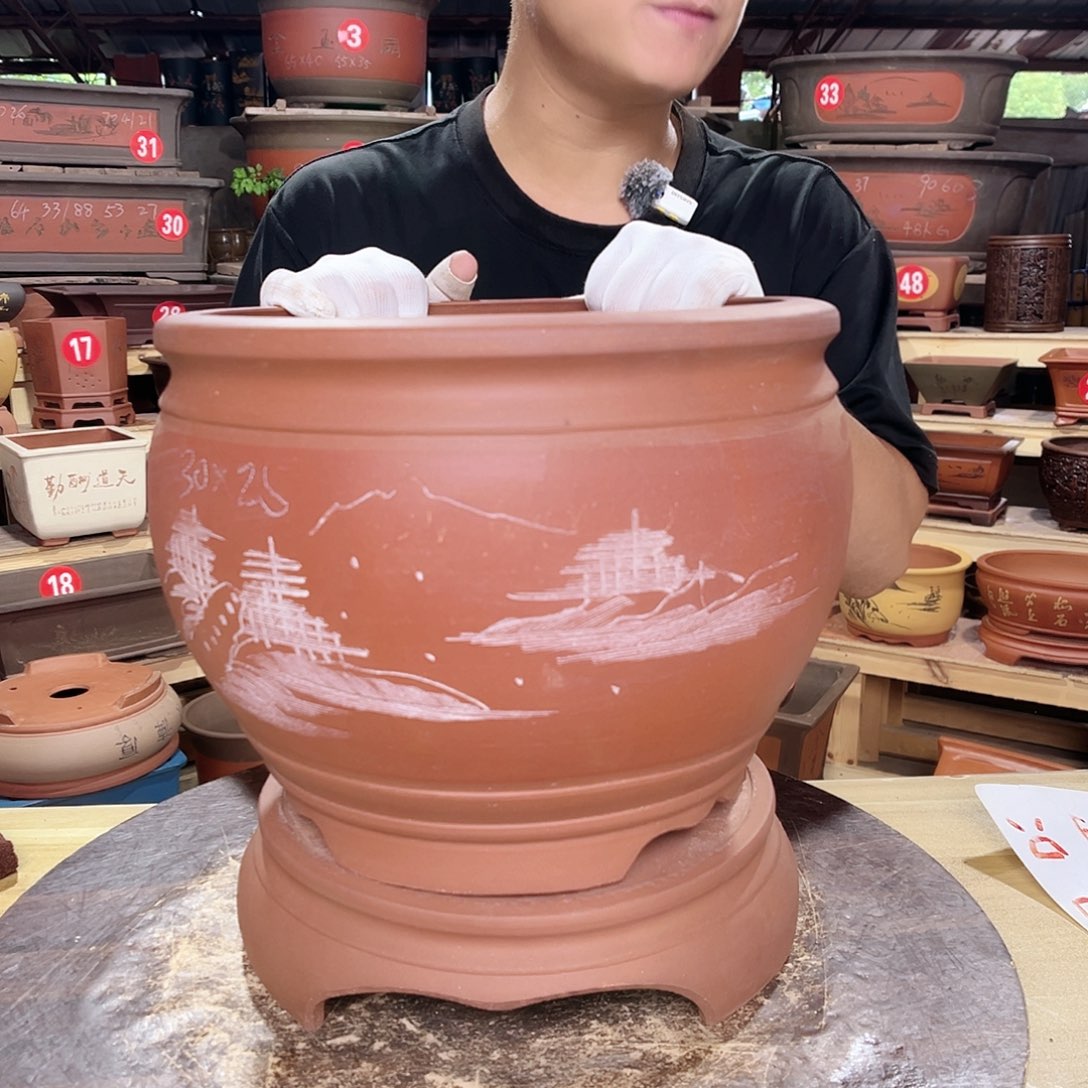 紫砂花盆工厂直发