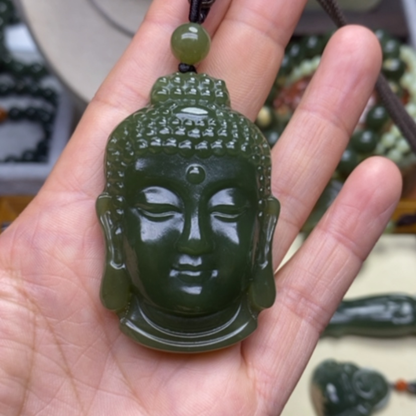 【闪购商品】未镶嵌和田玉挂件无**啡