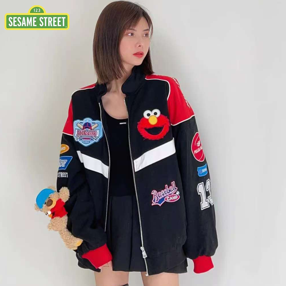 儿童秋冬新款美式骑士外套