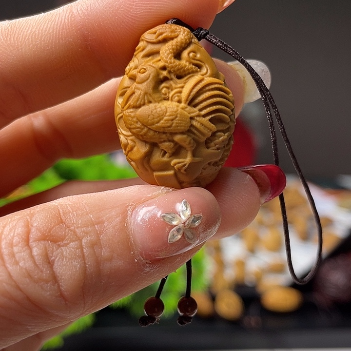 橄榄核吊坠橄榄核