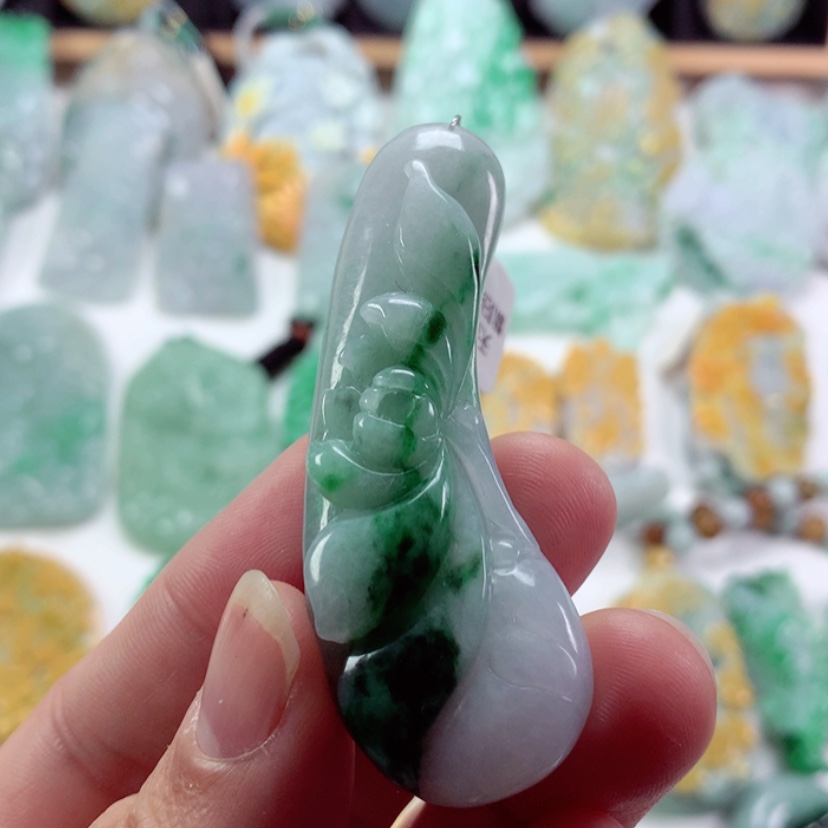 【闪购商品】翡翠吊坠(不含链)未镶嵌