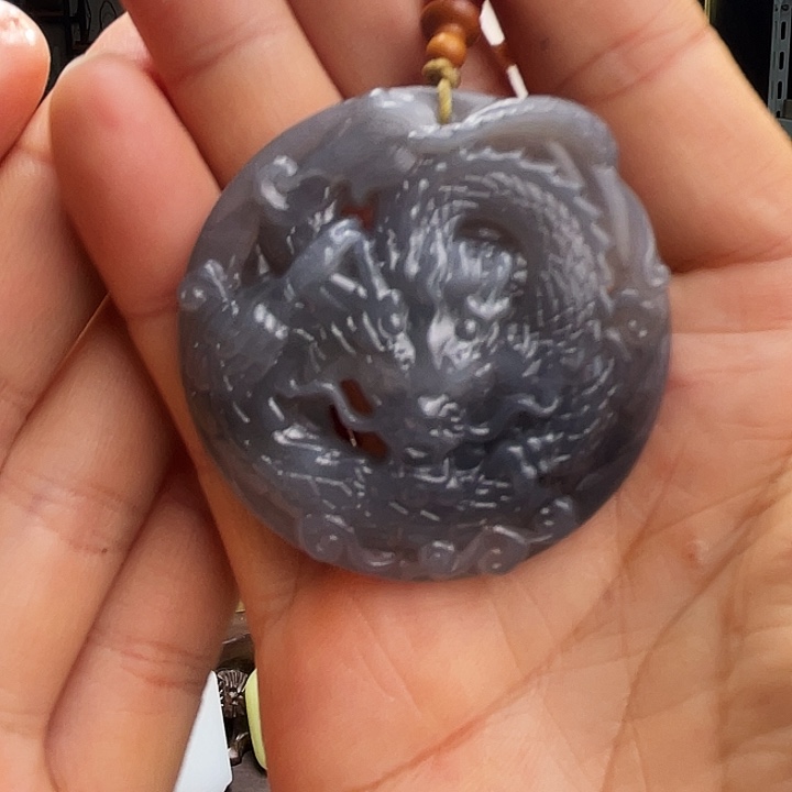 和田玉挂件定制发货未镶嵌