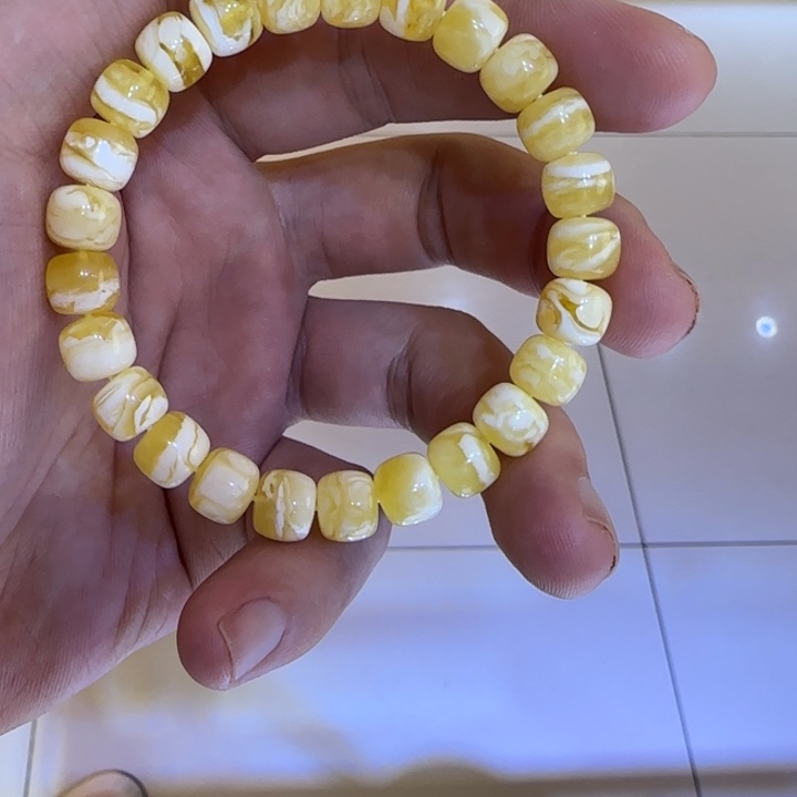 手链琥珀未镶嵌蜜蜡