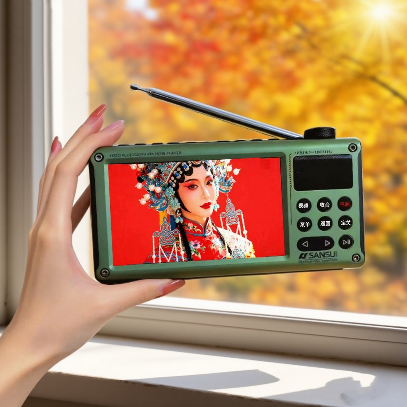 【今天送礼品】山水新款视频收音机老人专用看戏户外晨练广场舞音箱