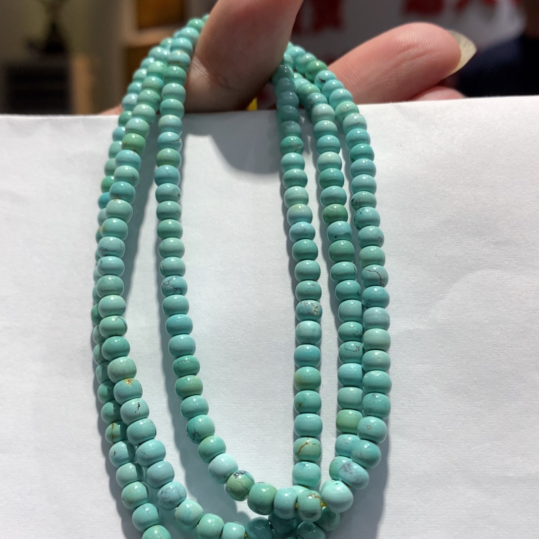 绿松石未镶嵌长链