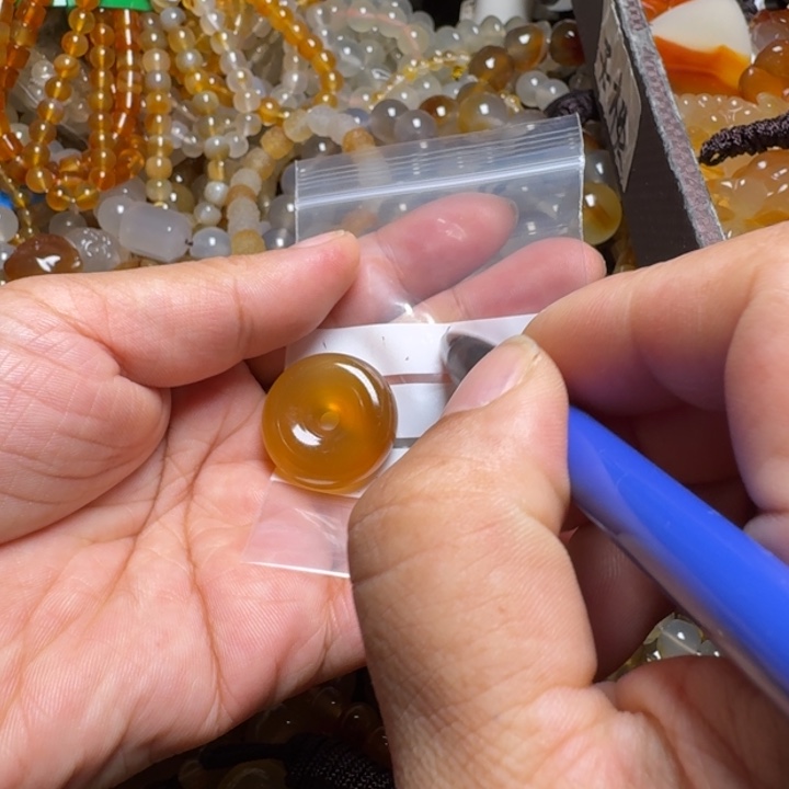 玛瑙/玉髓颈饰未镶嵌咖***唐605