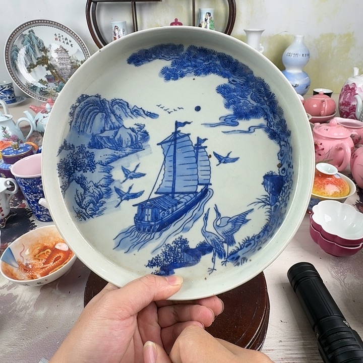 摆件陶景德镇陶瓷老厂瓷16