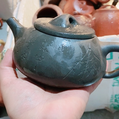 茶杯绿泥宜兴紫砂全手工制作工艺