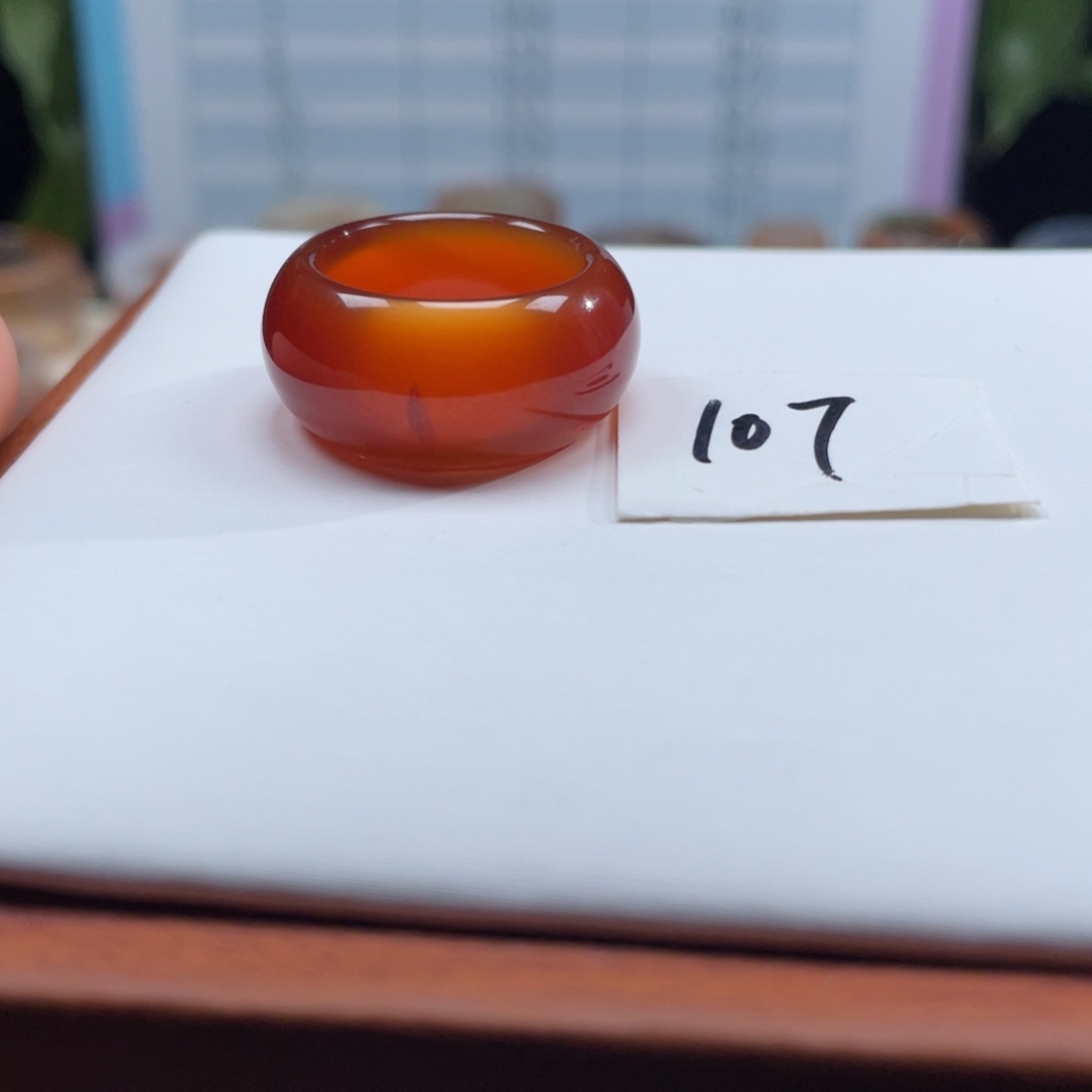 玛瑙/玉髓未镶嵌戒指Z17港14