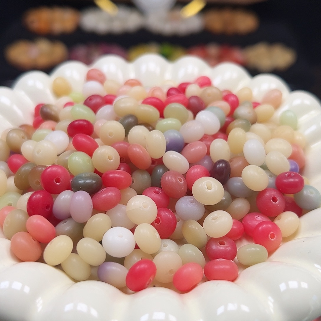 手串菩提根/象牙果瑕疵卡9多彩算盘1000颗