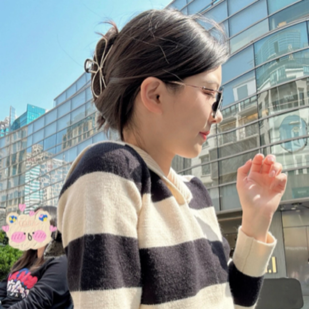 99新 DIOR/迪奥 D500728/海军领条纹套头长袖/尺码34