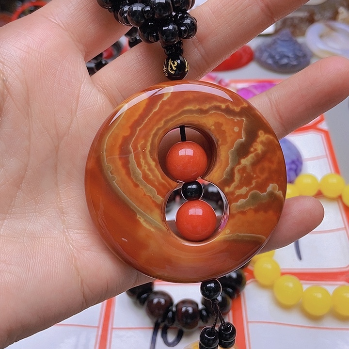 【闪购商品】未镶嵌玛瑙/玉髓珠宝半成品然**物