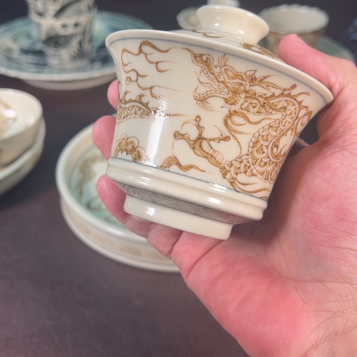 景德镇陶瓷手工手绘作品