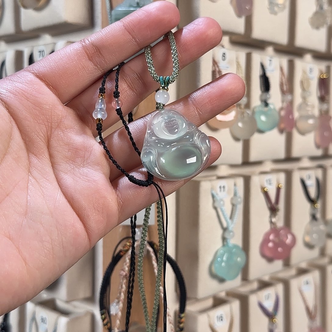 财***贝玛瑙/玉髓未镶嵌颈饰