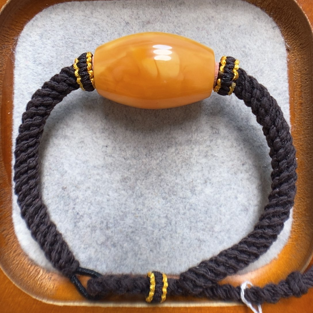 蜜蜡手绳未镶嵌蜜蜡