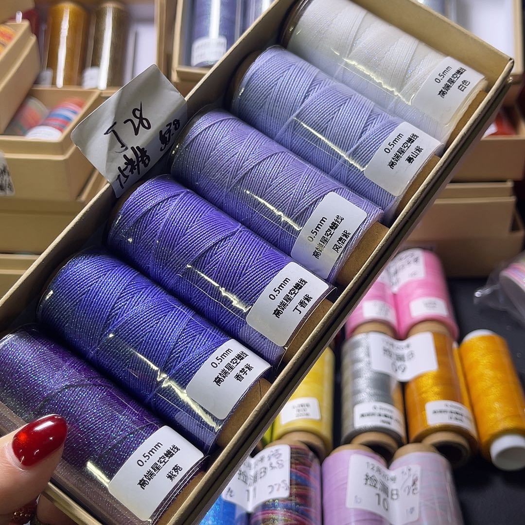 J28/0.5高端星空蜡紫色系6色套盒