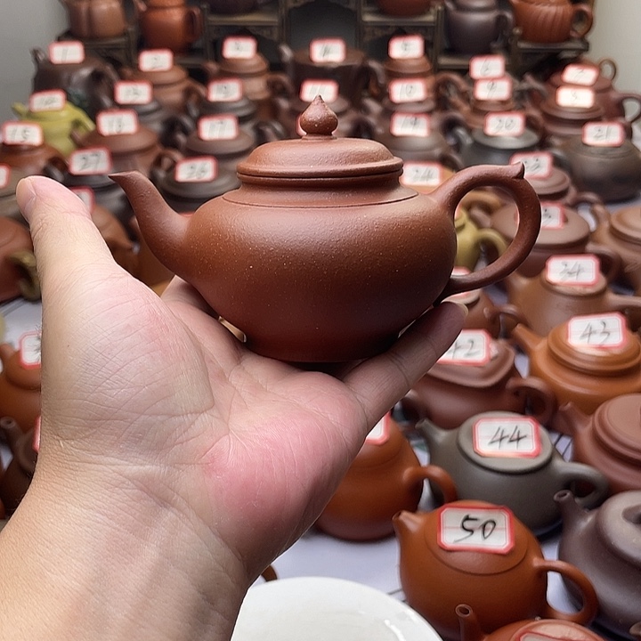 霸***裁茶壶紫砂宜兴紫砂半手工