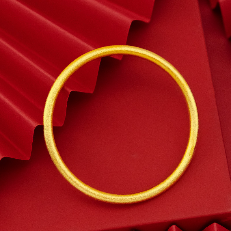 铜合金手镯 经典古法传承手镯两世欢手链