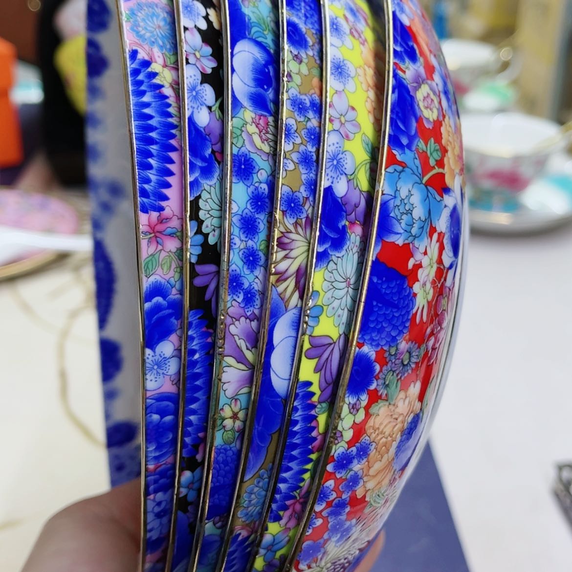 【闪购商品】珐琅8寸6个……………………