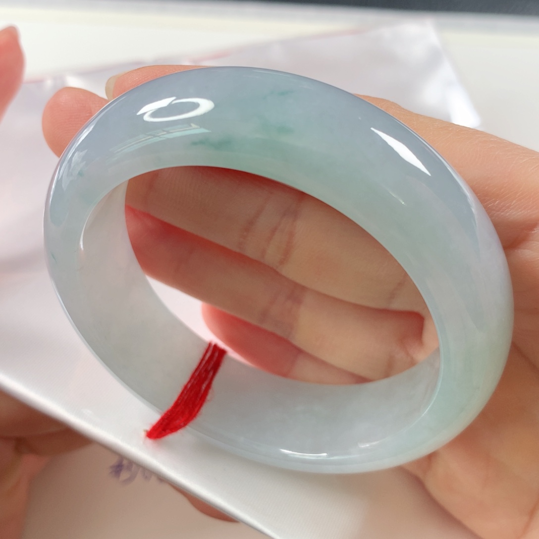 未镶嵌手镯翡翠 正圈261轮胎镯