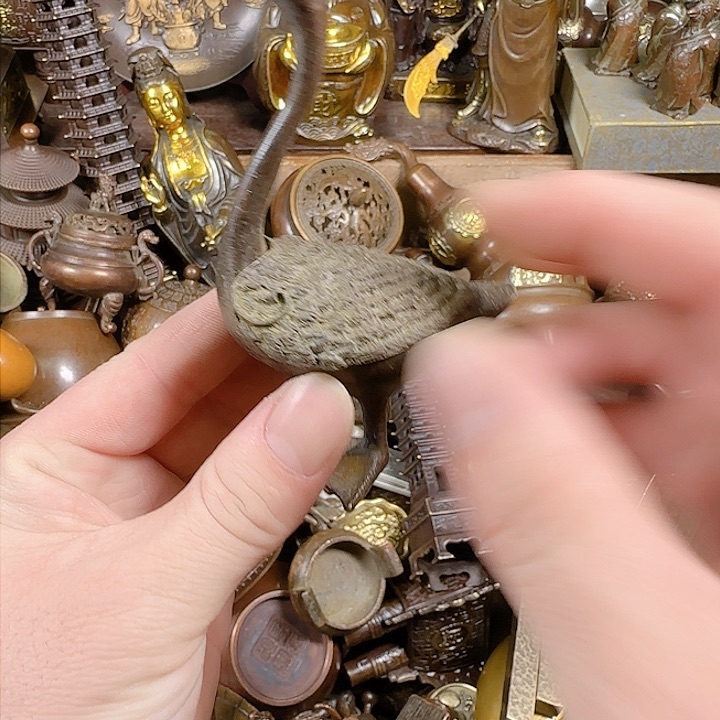 铜材质文玩摆件装饰