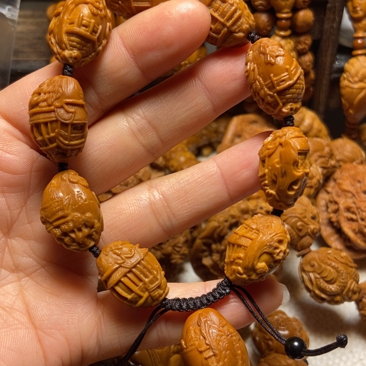 【闪购商品】橄榄核手串/手链风景园林