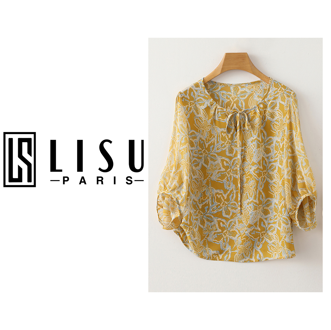 臻品清货！巨好看～轻奢气质减龄显瘦洋气小衫6093