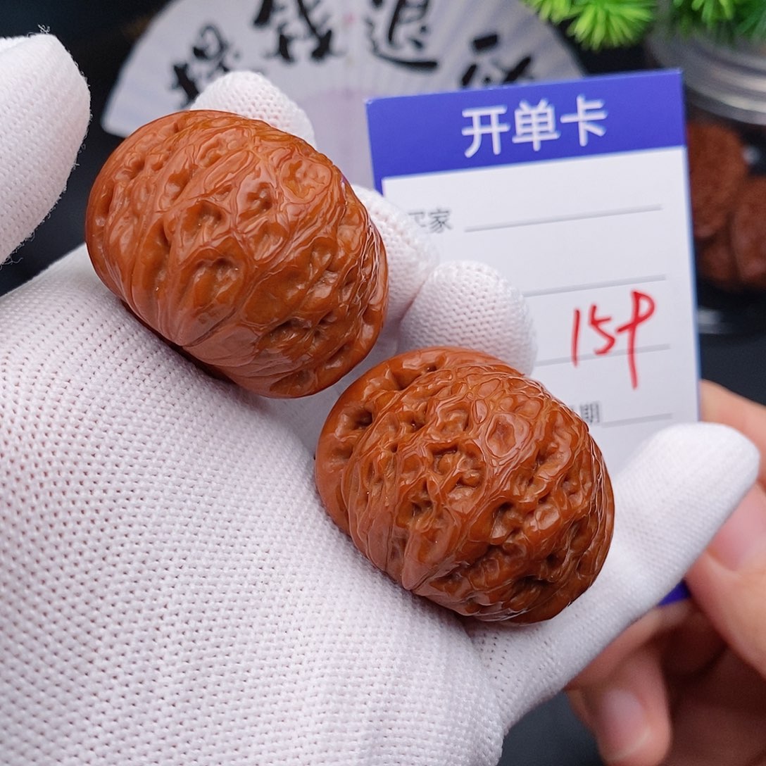 文玩核桃把件40铁锤159