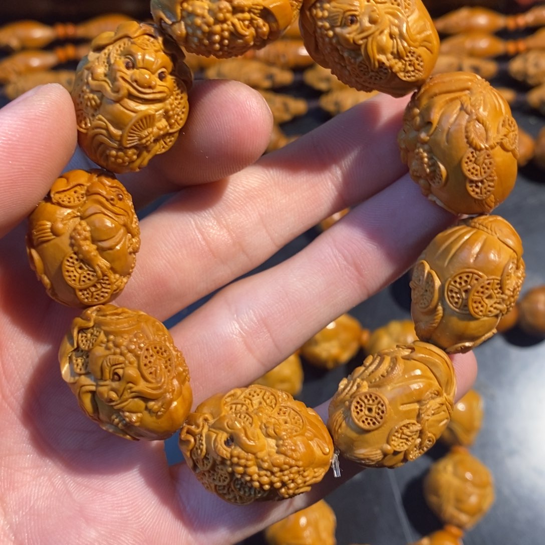 橄榄核手串/手链金蟾