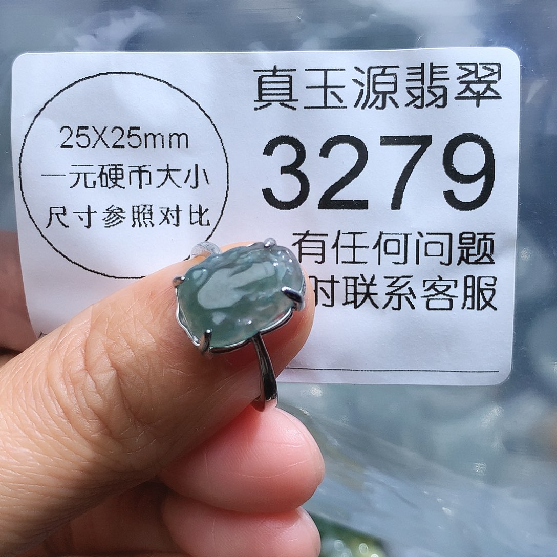 翡翠颈饰未镶嵌3279。