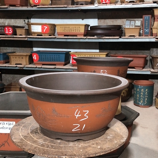 紫砂紫砂花盆包邮紫砂