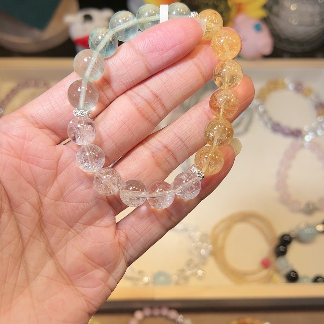 水晶手链未镶嵌绿