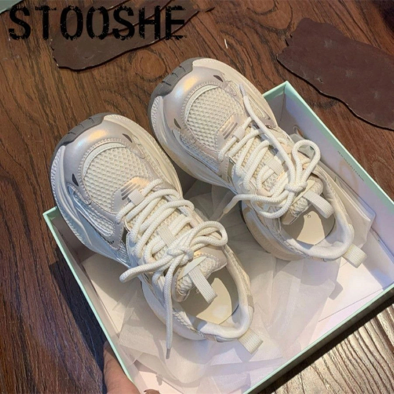 安踏联名菲凡阁赵露思同款老爹鞋女夏天新款爆款网面透气轻便休闲