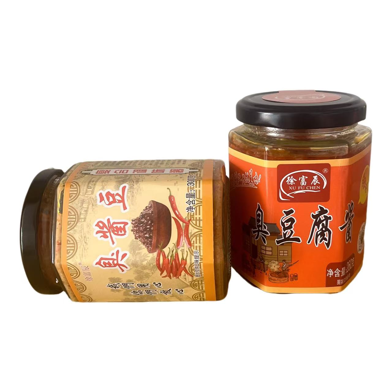 臭豆腐酱＋臭酱豆组合装2瓶